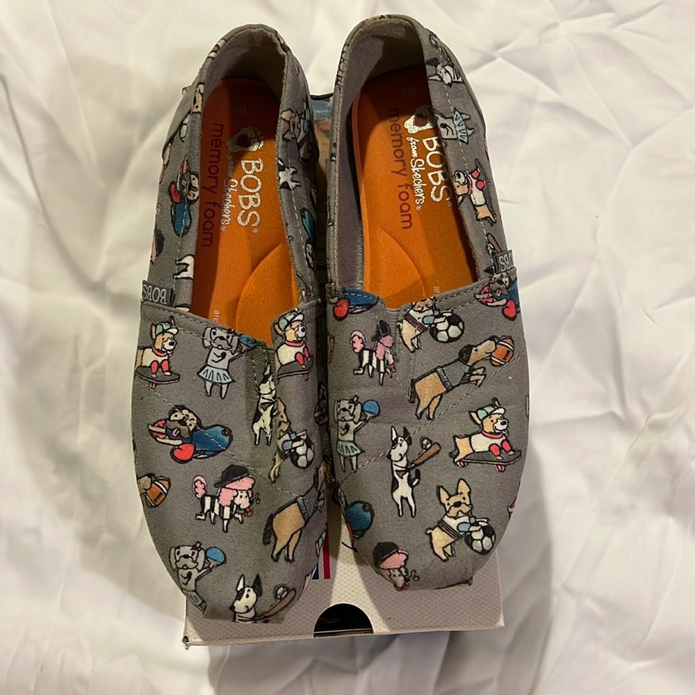 Dog Print Sketchers Bobs